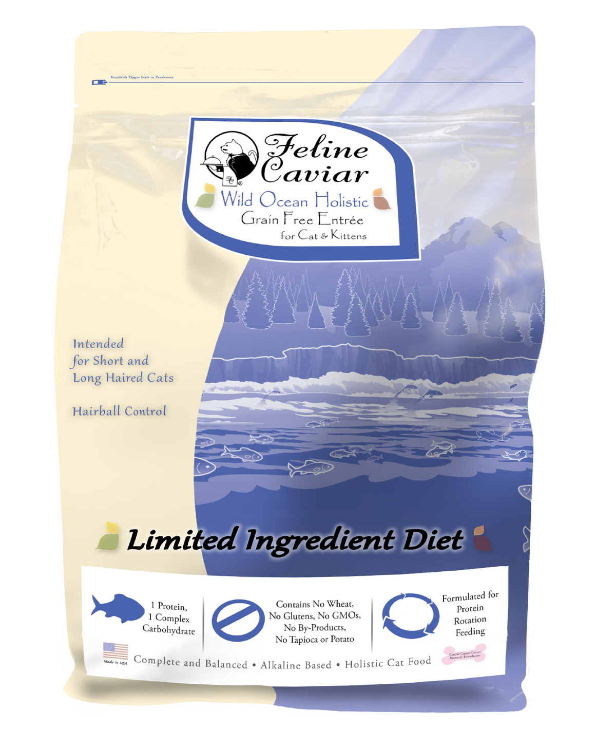 Feline Caviar Wild Ocean Fish Dry Cat Food
