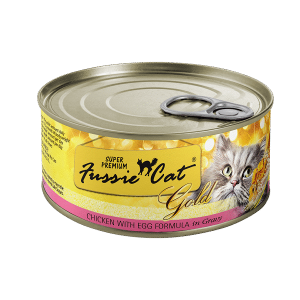 Fussie Cat Super Premium Chicken with Egg in Gravy