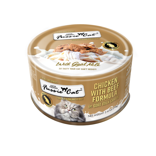 Fussie Cat Super Premium Chicken/Beef Goat Milk