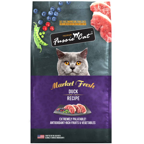 Fussie Cat Dry Cat Food Duck