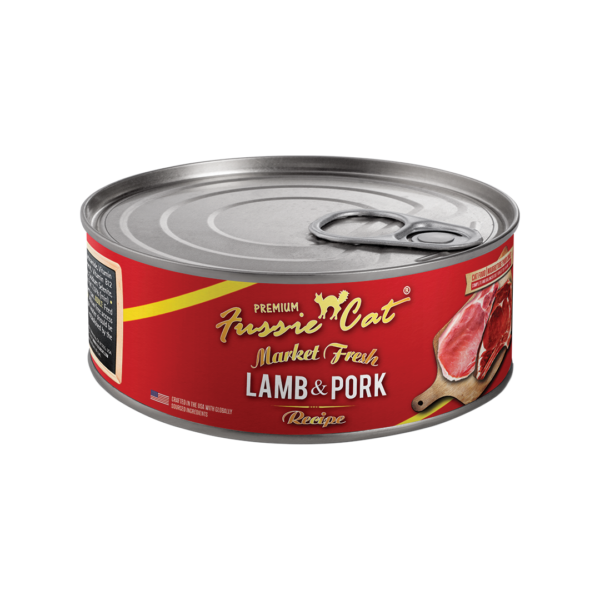 Fussie Cat Market Fresh Canned Lamb & Pork