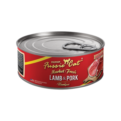 Fussie Cat Market Fresh Lamb/Pork 5.5oz
