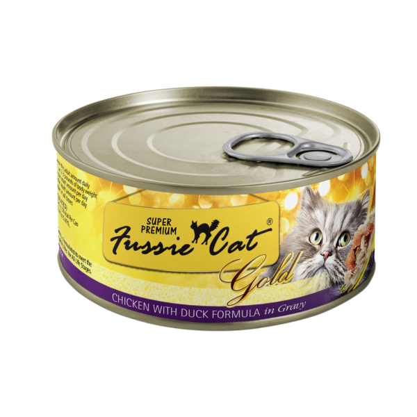 Fussie Cat Premium Chicken with Duck in Gravy 2.8oz
