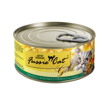 Fussie Cat Super Premium Chicken with Vegetables in Gravy