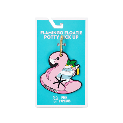 Flamingo Floatie Potty Pick Up