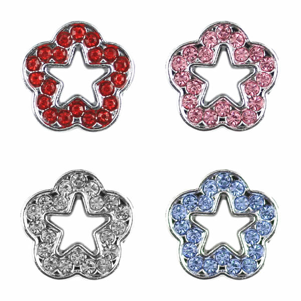 Slide Flower Charm 5/pk - Original
