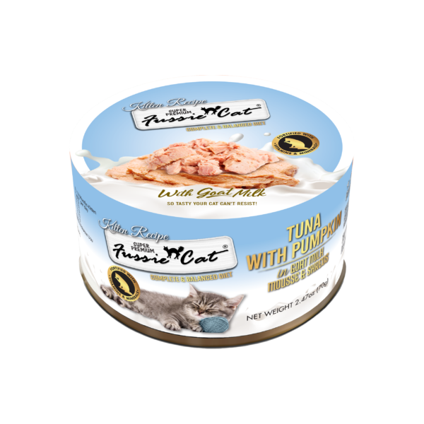 Fussie Cat Kitten Mousse Tuna/Goat Milk