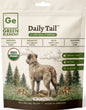 Green Element Daily Tail pet supplement packaging with a dog illustration