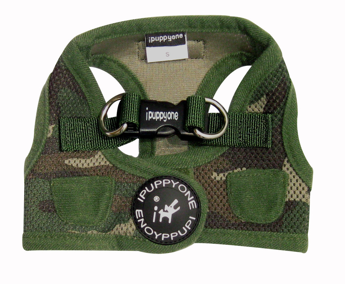 iPuppy H-11 Air Vest Harness in Camo