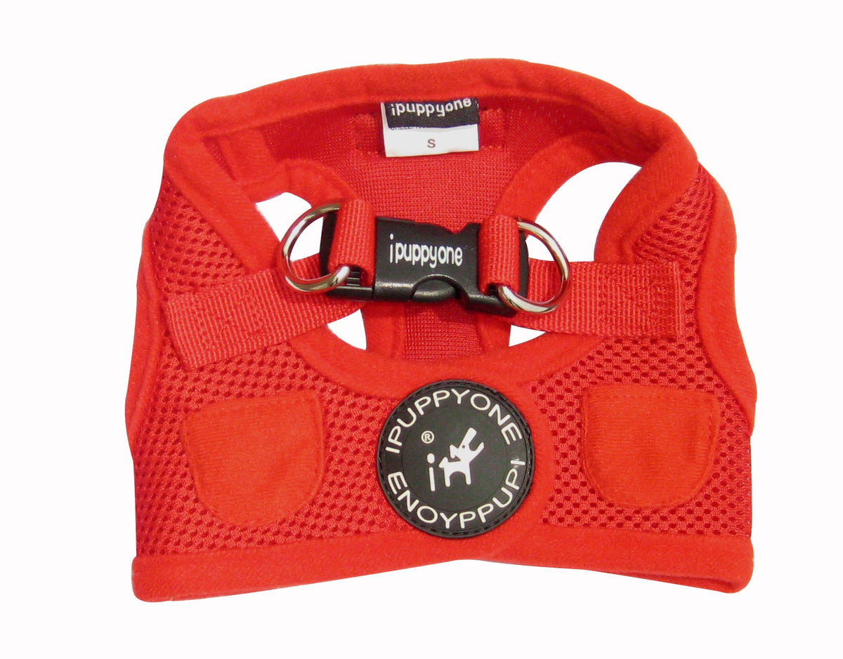 iPuppy H-11 Air Vest Harness in Red