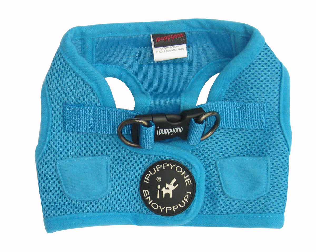 iPuppy H-11 Air Vest Harness in Light Blue