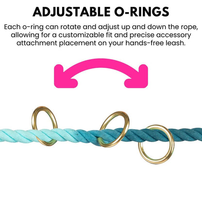 Nola Hands-Free Rope Dog Leash