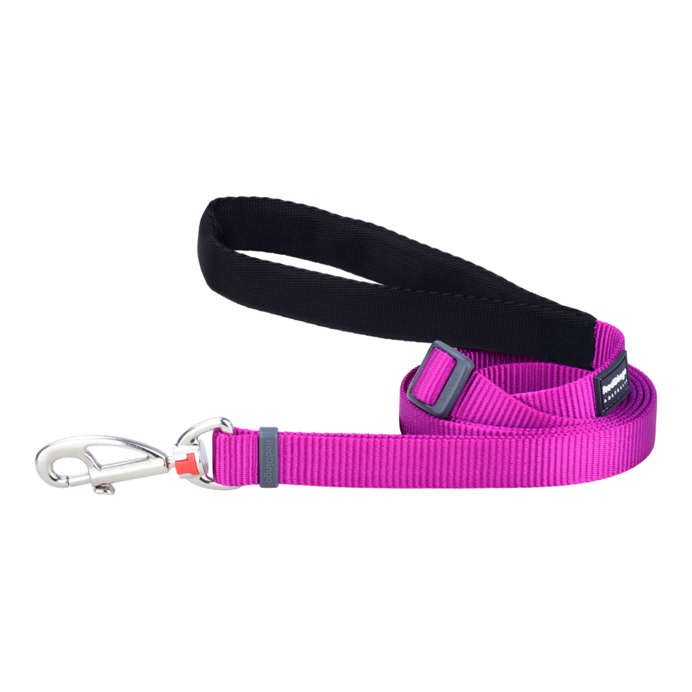 Adjustable Dog Lead Fuchsia