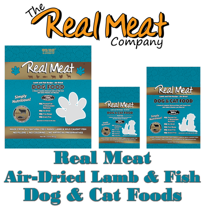 Real Meat Lamb & Fish Dog Food Collection