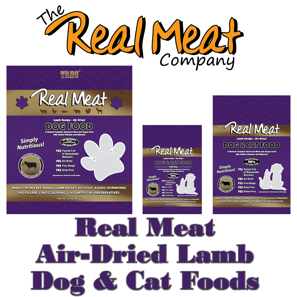 Real Meat Lamb Dog Food Collection