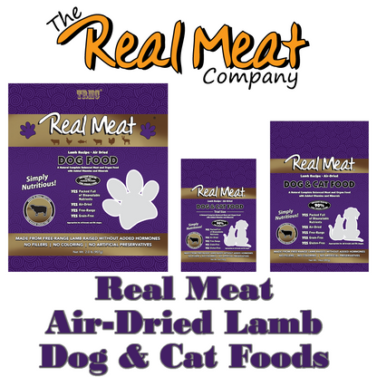 Real Meat Lamb Dog Food Collection