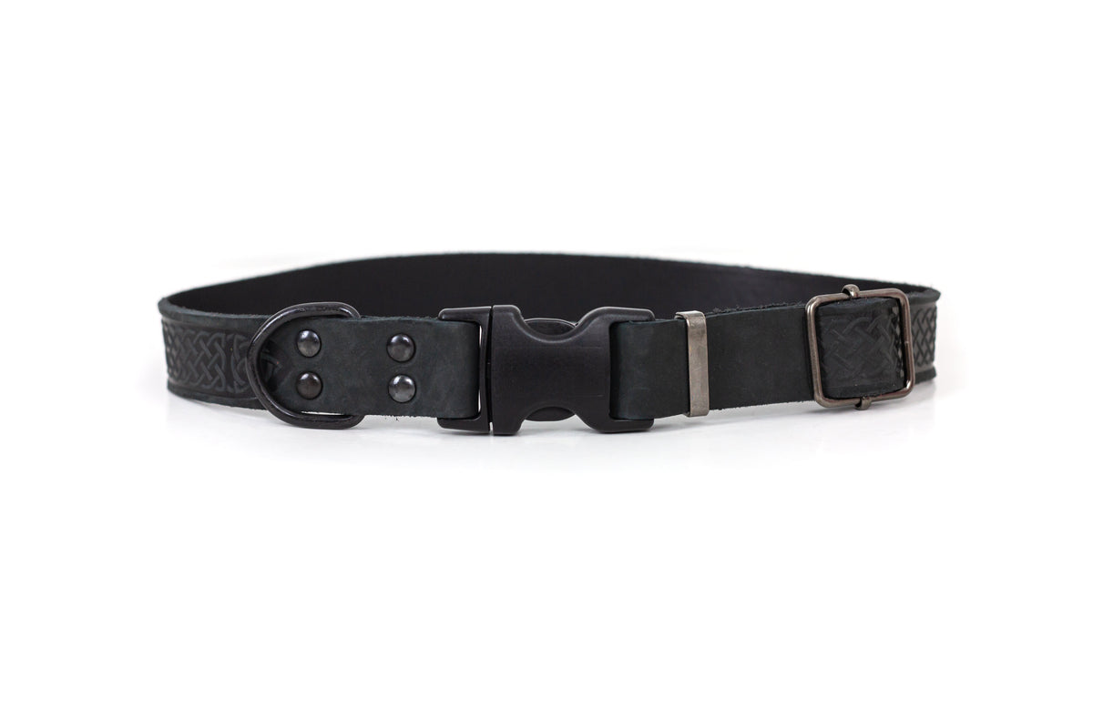 Celtic Sport Leather Collar