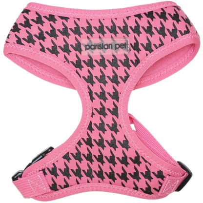 Freedom Harness - Pink Houndstooth