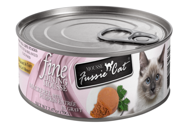 Fussie Cat Mousse Mackerel Pumpkin