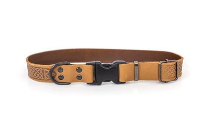 Celtic Sport Leather Collar