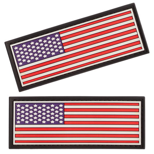 Dogline American Flag 3D Rubber Accessories