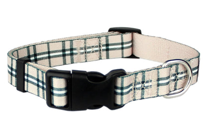 Scottish Plaid Collar - Khaki