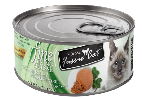 Fussie Cat Mousse Oceanfish Pumpkin