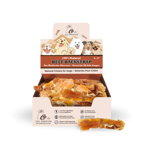 Cal Premium Beef Backstrap 4-6in 35ct