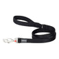Dog Lead Embossed Black