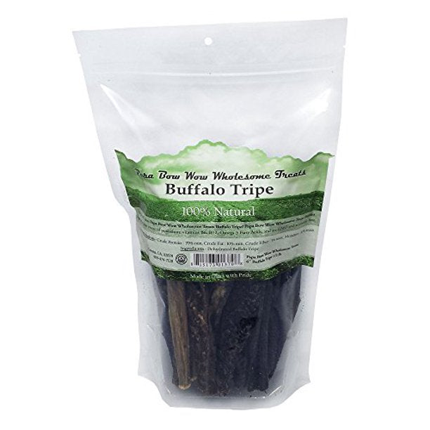 Papa Bow Wow Buffalo Tripe 6"