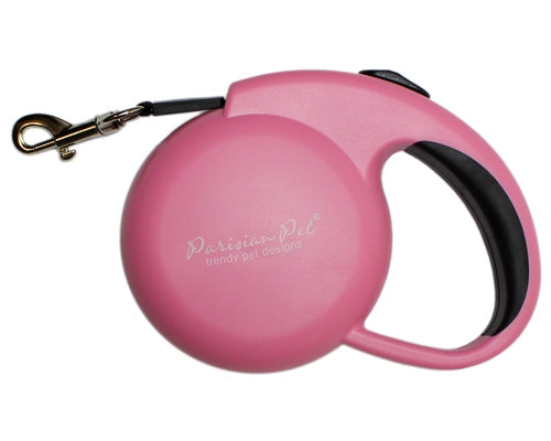 Mini Retractable Leash - Pink