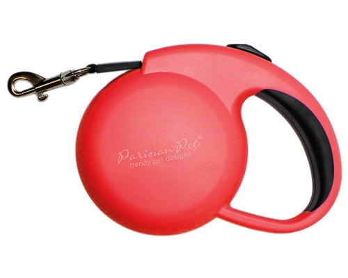 Mini Retractable Leash - Red