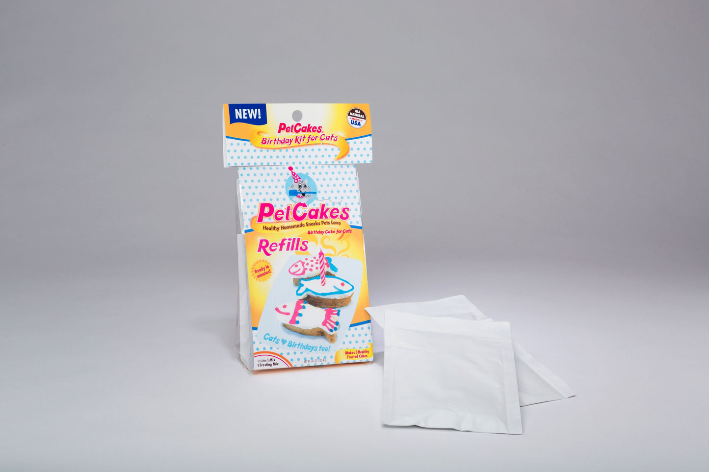 PetCakes Cat Birthday Kit Refill - Turkey