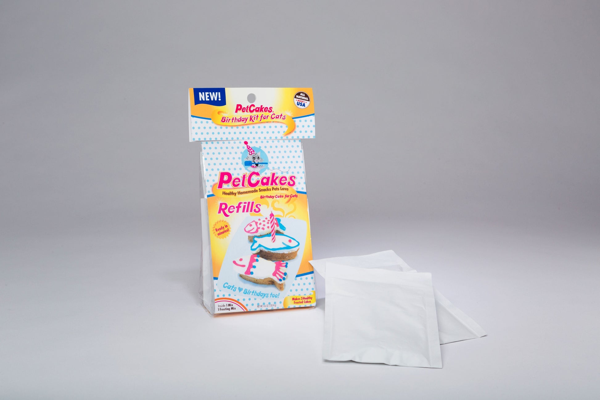 PetCakes Cat Birthday Kit Refill - Turkey