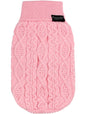 Cable Knit Sweater - Blush Pink