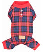 Scottish Pajama - Red/Blue Plaid