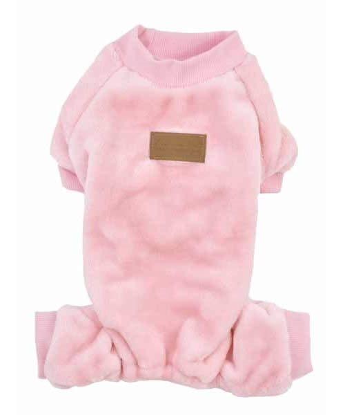 Velour Pajama - Blush Pink
