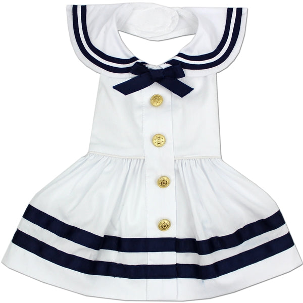 Sailor Dress - White