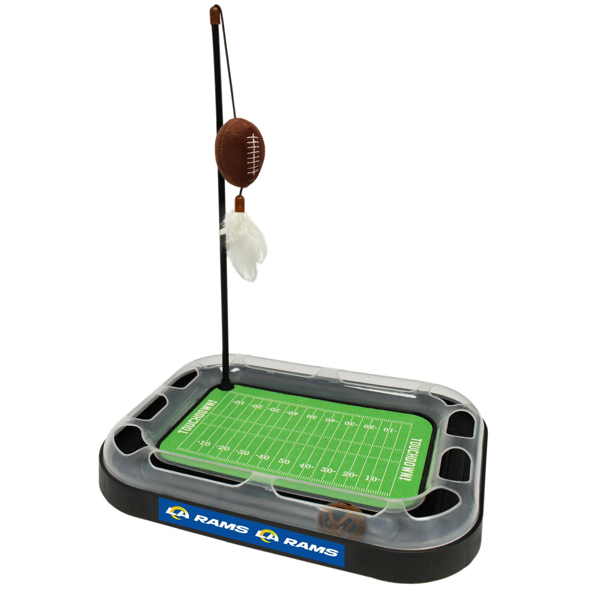 Los Angeles Rams Football Field Cat Scratcher