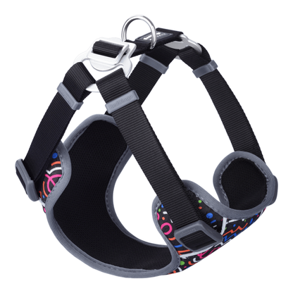 Padded Step-In Harness Squiggles
