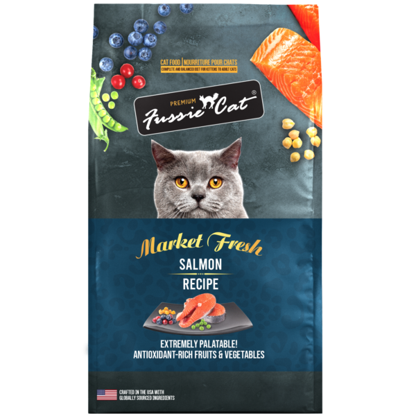 Fussie Cat Dry Cat Food Market Fresh Salmon