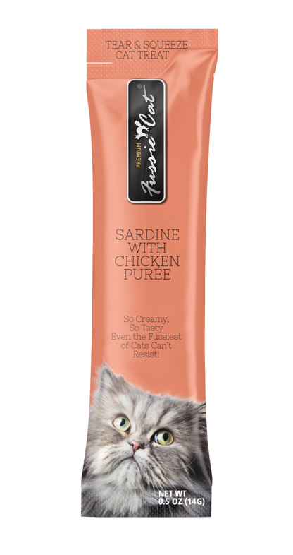 Fussie Cat Purée Sardine/Chicken