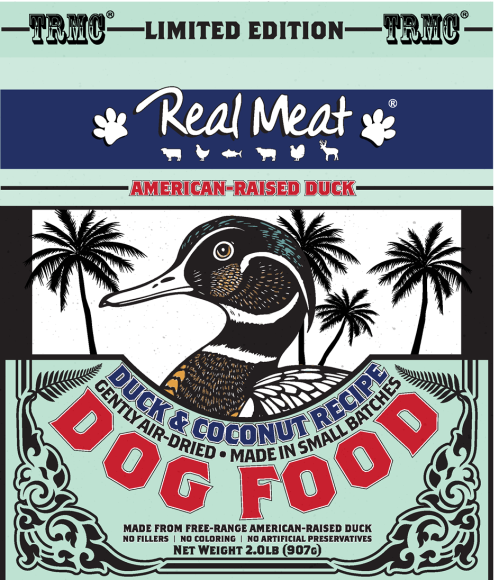 Real Meat Air Dried Duck & Coconut Dog Food