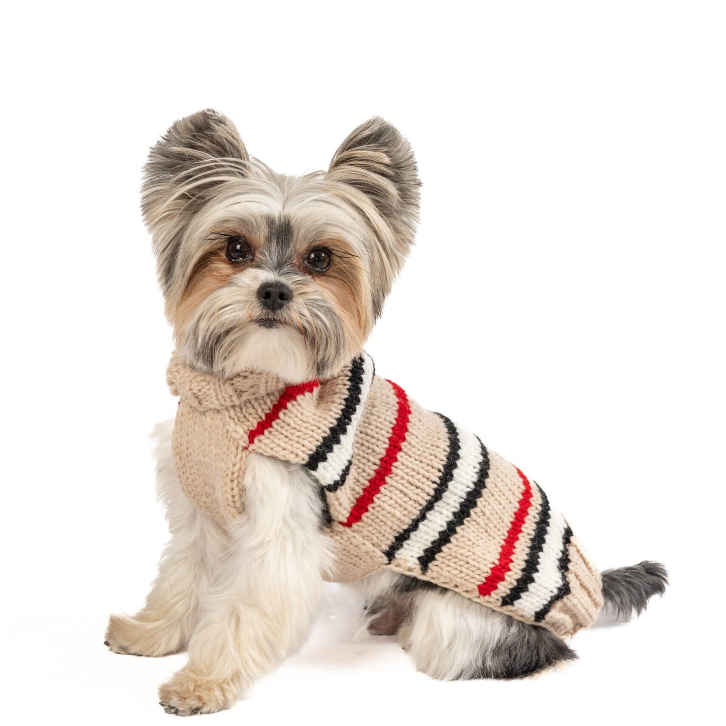 Bentley Alpaca Stripe Dog Sweater