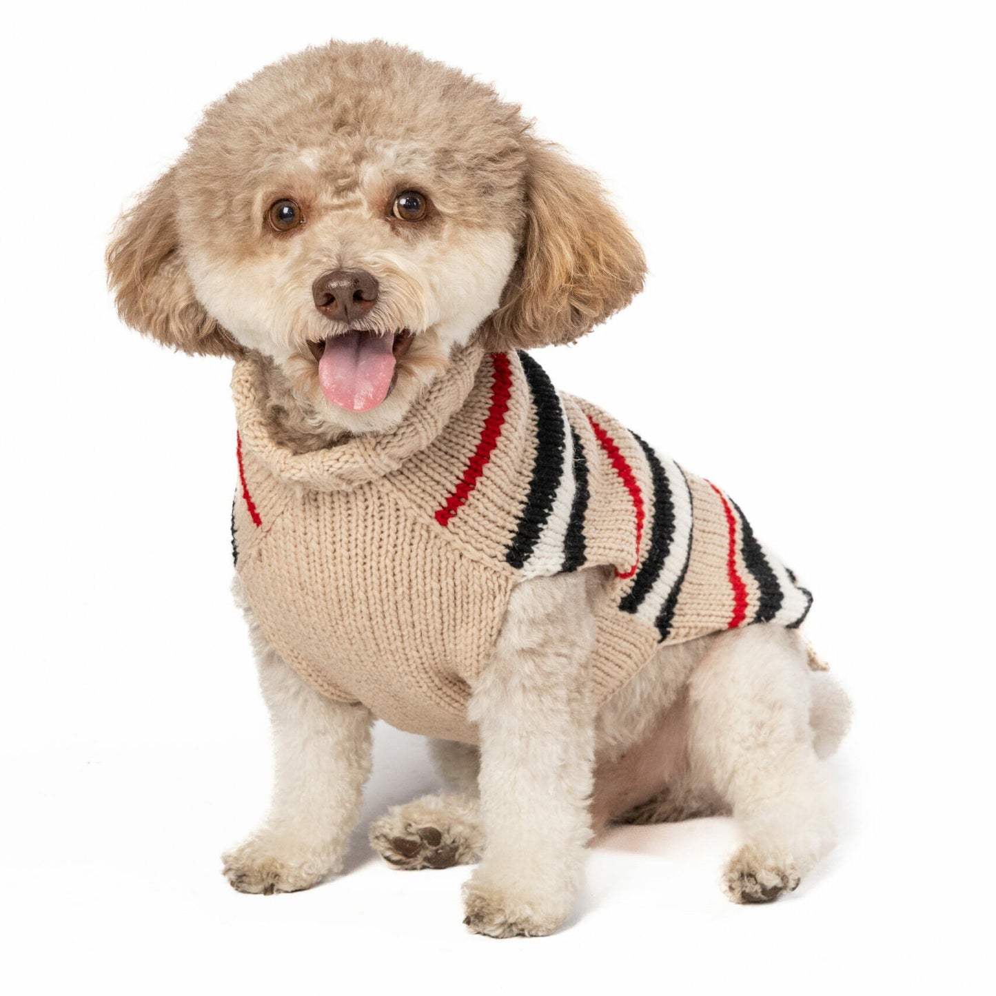 Bentley Alpaca Stripe Dog Sweater