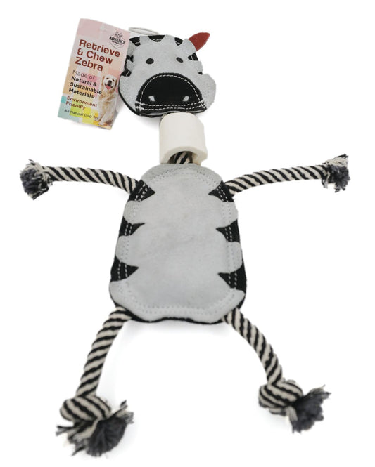 Chew & Interactive Dog Toy with Water Buffalo Bone