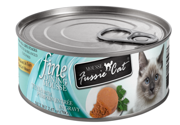 Fussie Cat Fine Dining Mousse Tuna with Pumpkin