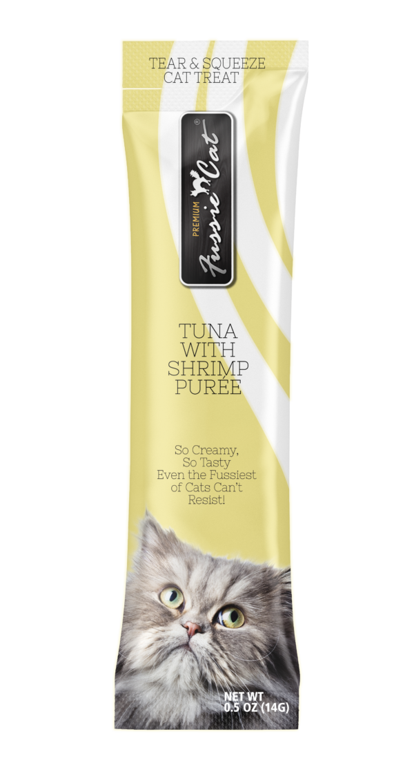 Fussie Cat Purée Tuna w/Shrimp