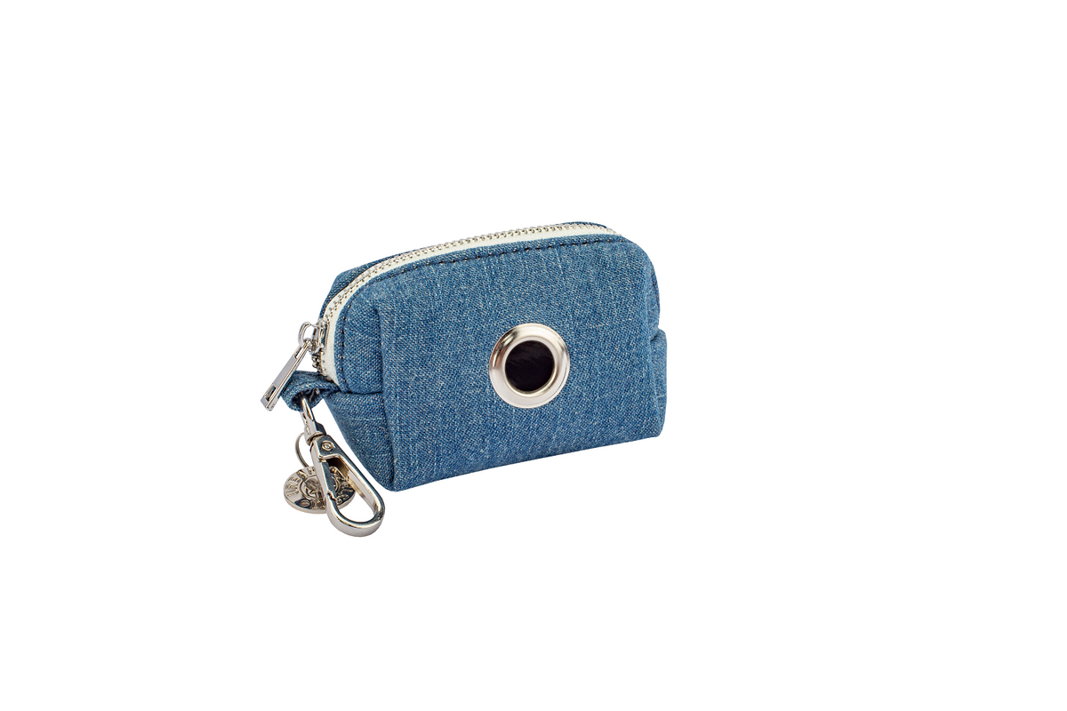 Urban Dog Stars Waste Bag Holder - Dark Denim