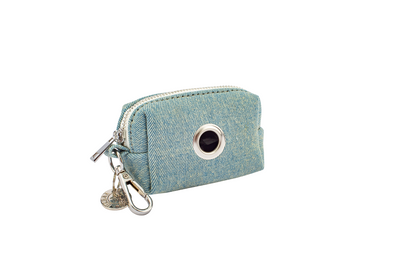 Urban Dog Stars Waste Bag Holder - Light Denim
